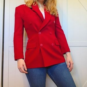 Jones New York Petite 100% Wool Blazer